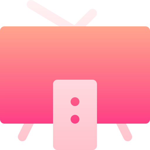 tv 화면 Basic Gradient Gradient icon
