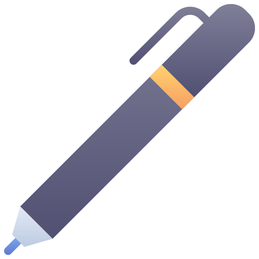 stylo Generic Flat Gradient Icône