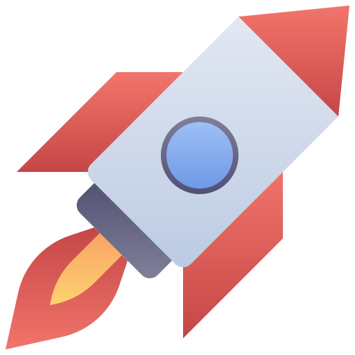rakete Generic Flat Gradient icon