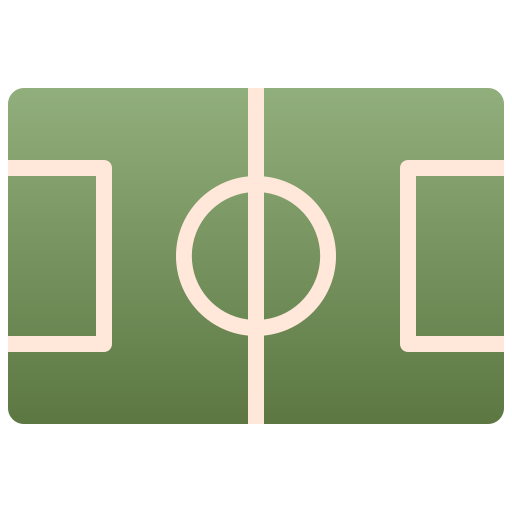 Soccer field Generic Flat Gradient icon