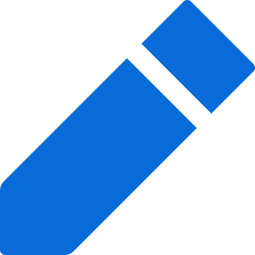 Write Generic Blue icon