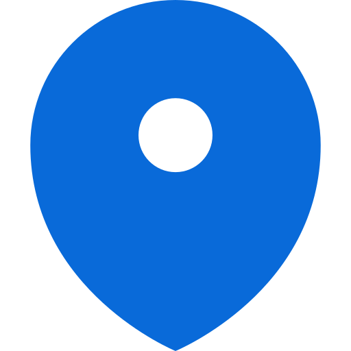 mapa de pines Generic Blue icono