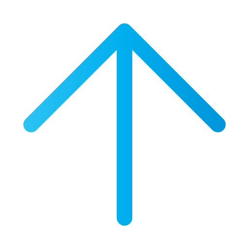 strzałka w górę Generic Gradient ikona