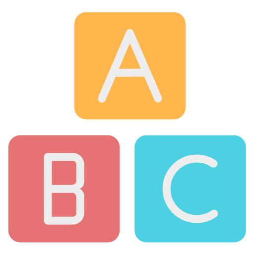 abc block Generic Flat icon