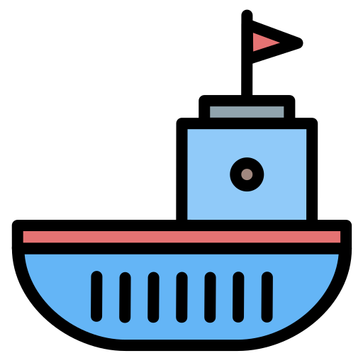 Boat toy Generic Outline Color icon