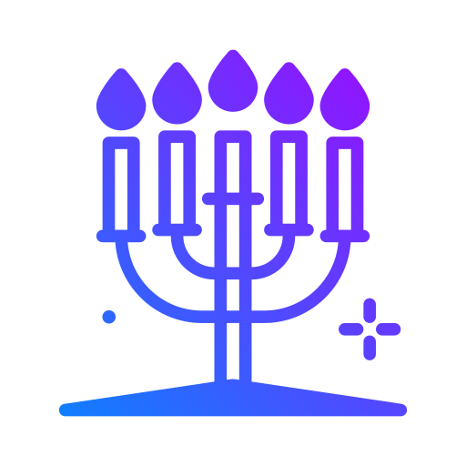 menorah Generic Gradient icono