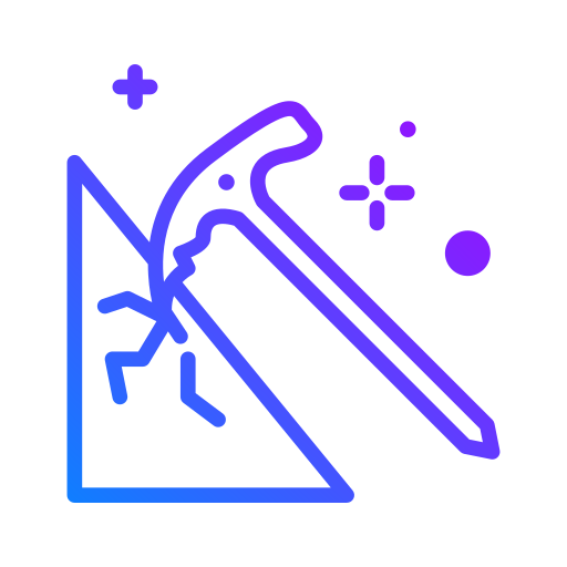 młotek Generic Gradient ikona