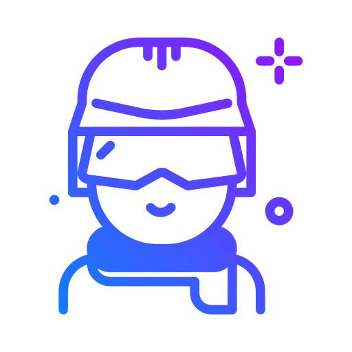 스키 장비 Generic Gradient icon