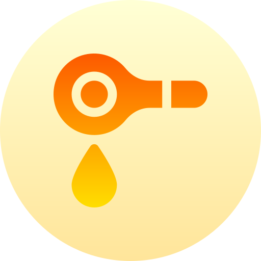 국자 Basic Gradient Circular icon