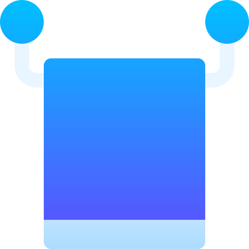 ręcznik Basic Gradient Gradient ikona