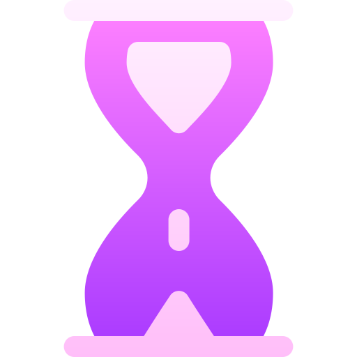 Hourglass Basic Gradient Gradient icon