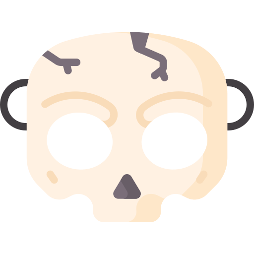 Skull Special Flat icon