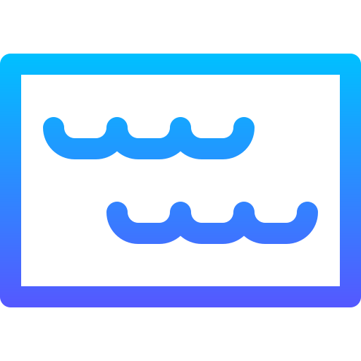 Плавательный бассейн Basic Gradient Lineal color иконка