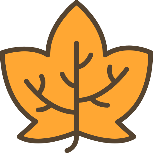 잎 Berkahicon Lineal Color icon