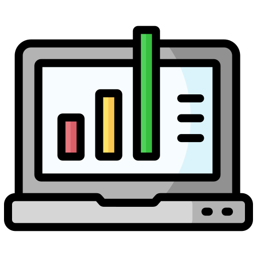 Bar graph Generic Outline Color icon
