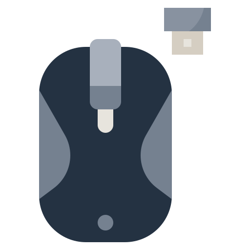 ratón inalambrico Generic Flat icono