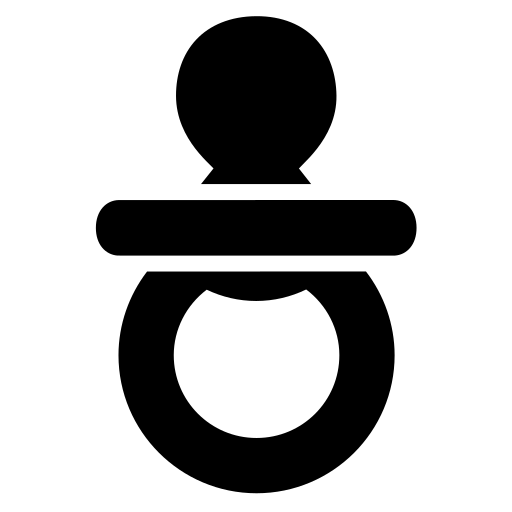 Детская соска Generic Glyph иконка