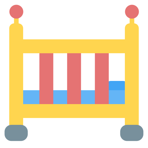 Детская кроватка Generic Flat иконка