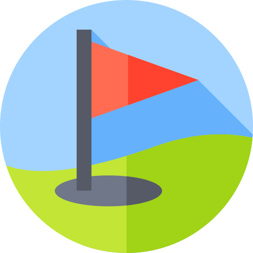 国旗 Flat Circular Flat icon