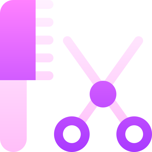 Grooming Basic Gradient Gradient icon