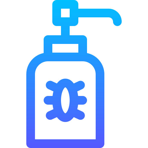 Pet shampoo Basic Gradient Lineal color icon