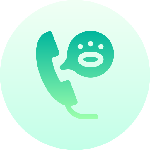 call center Basic Gradient Circular icon