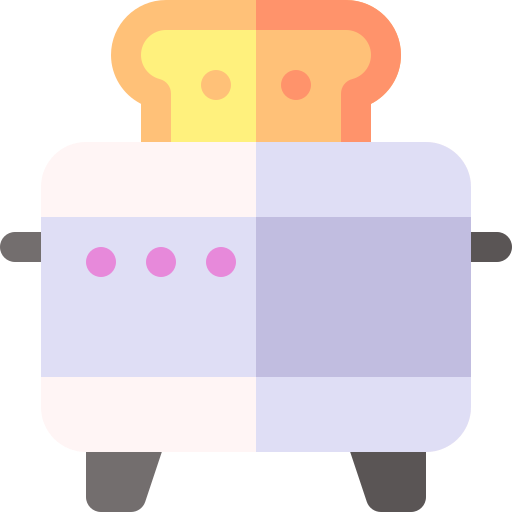 トースター Basic Rounded Flat icon