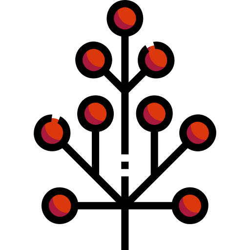 Ягода Detailed Straight Lineal color иконка