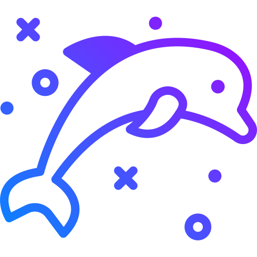 delfín Generic Gradient icono