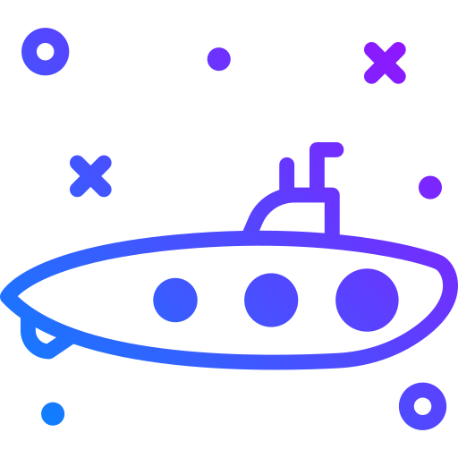 sottomarino Generic Gradient icona