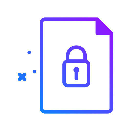 Locked Generic Gradient icon