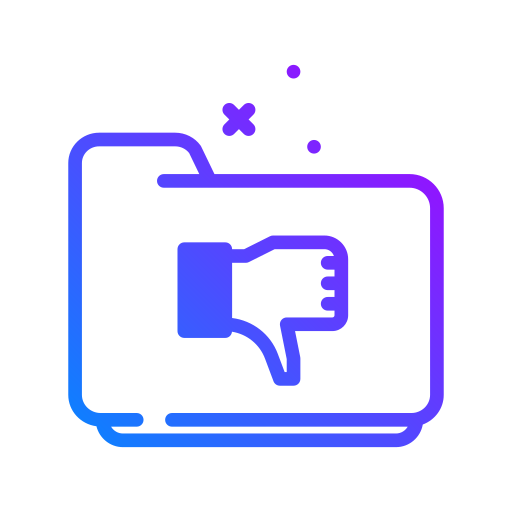 Dislike Generic Gradient icon