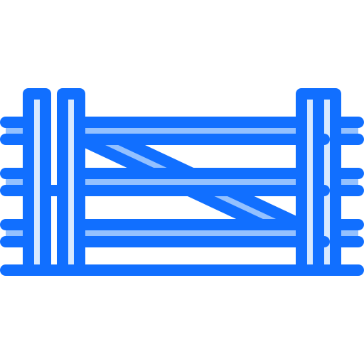 clôture Coloring Blue Icône