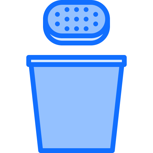 Cleaning Coloring Blue icon