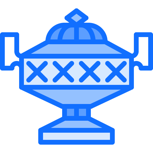 花瓶 Coloring Blue icon