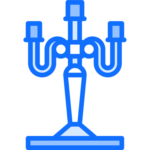 촛대 Coloring Blue icon