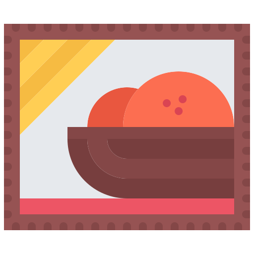 Picture Coloring Flat icon