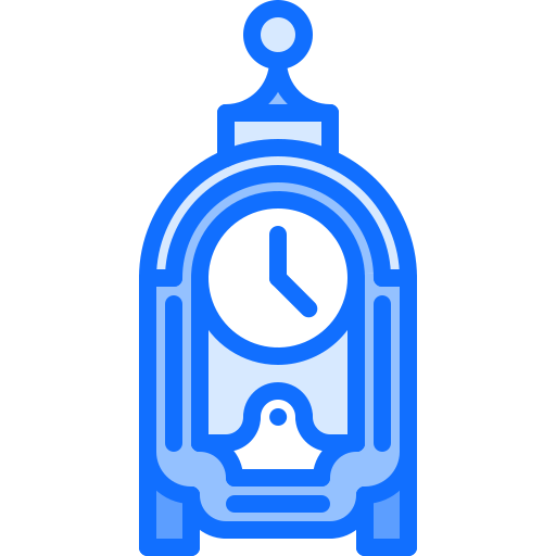 orologio Coloring Blue icona