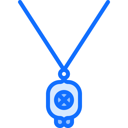medalhão Coloring Blue Ícone