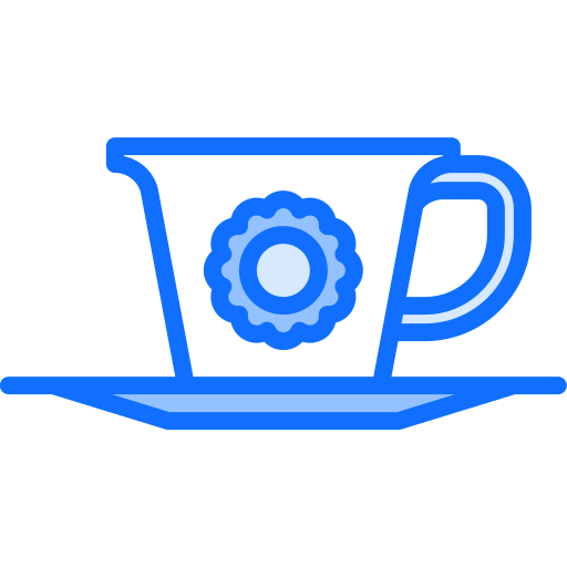 컵 Coloring Blue icon