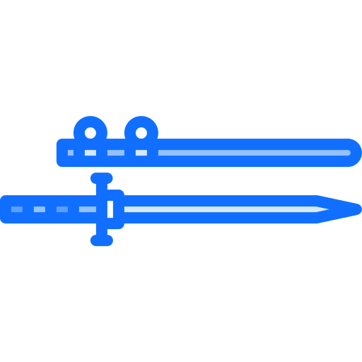 zwaard Coloring Blue icoon