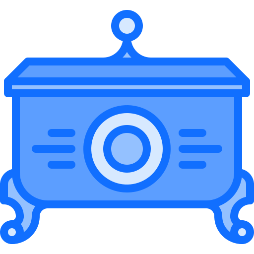 caja Coloring Blue icono