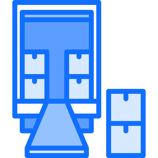 Грузовая машина Coloring Blue иконка