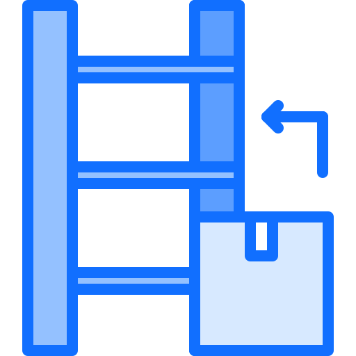 스톡 Coloring Blue icon