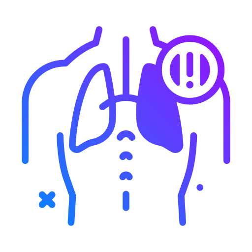 肺 Generic Gradient icon