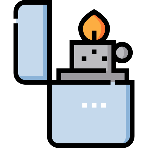 ライター Detailed Straight Lineal color icon