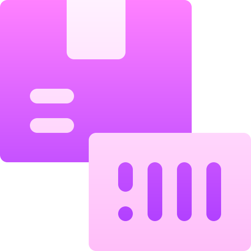 バーコード Basic Gradient Gradient icon