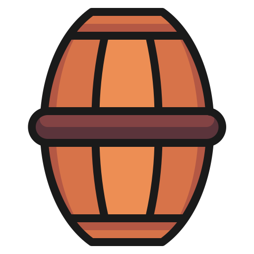 barril Generic Outline Color icono