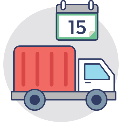 Shipping time Generic Rounded Shapes icon