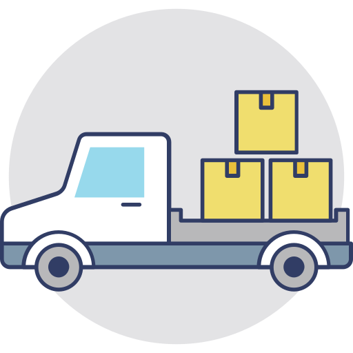Delivery van Generic Rounded Shapes icon